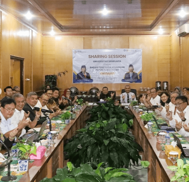 LPPM UNSRI turut hadir dalam Sharing Session Universitas Sriwijaya bersama Badan Pemeriksa Keuangan Republik Indonesia (BPK RI)