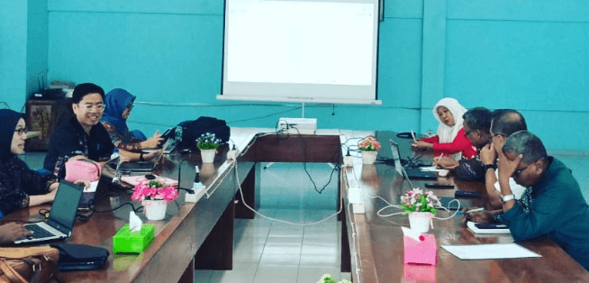 Rapat Pembahasan Penyusunan LAKIP LPPM Universitas Sriwijaya Tahun 2025