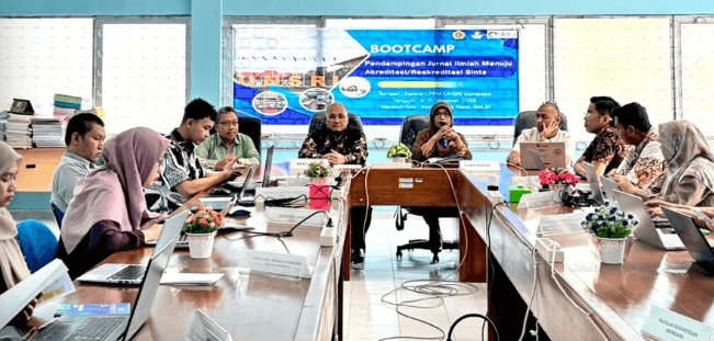 Bootcamp Pendampingan Akreditasi/Reakreditasi Jurnal Ilmiah SINTA 2025 UNSRI Dorong Penguatan Tata Kelola dan Kualitas Jurnal Ilmiah