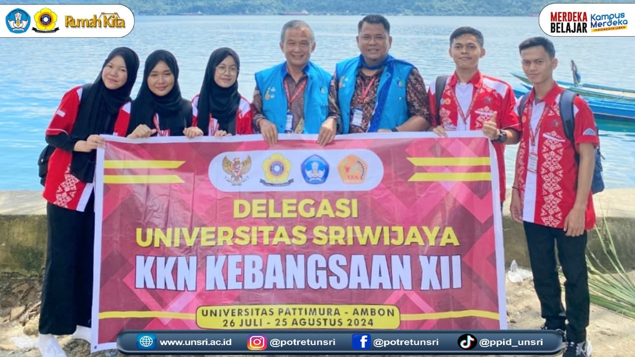 Lima Mahasiswa Unsri Siap Ikuti KKN Kebangsaan XII Tahun 2024