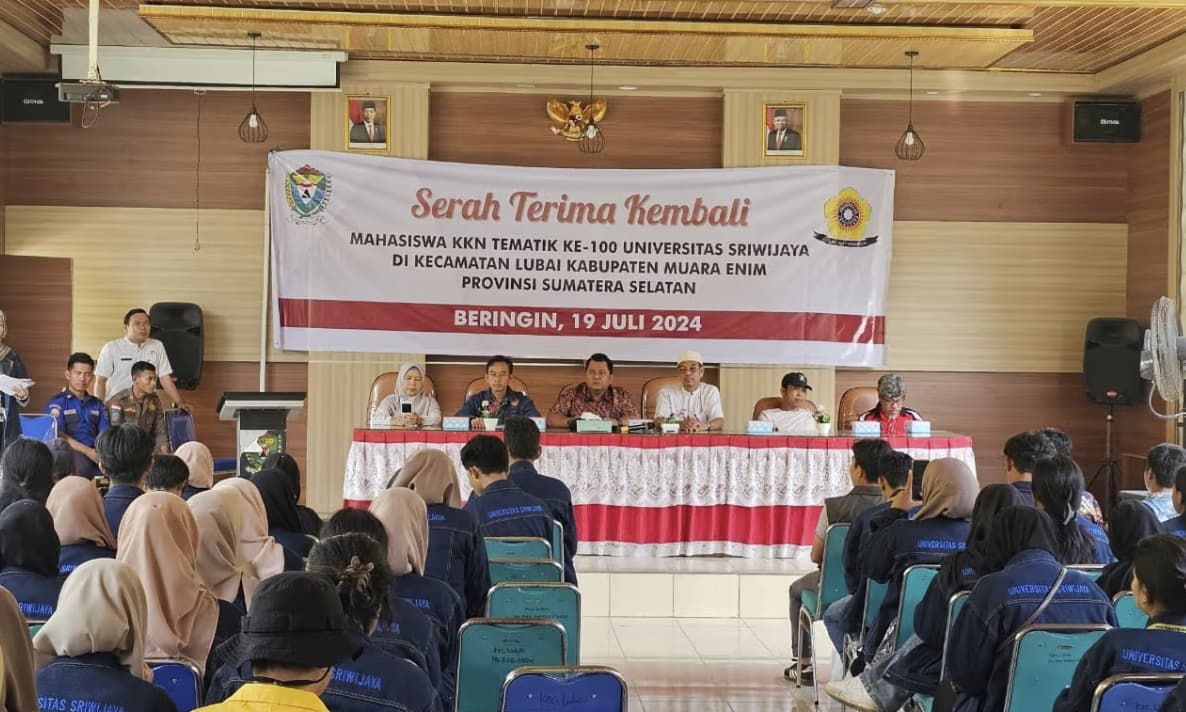 286 Mahasiswa Unsri Selesai KKN Tematik di Kabupaten Muara Enim