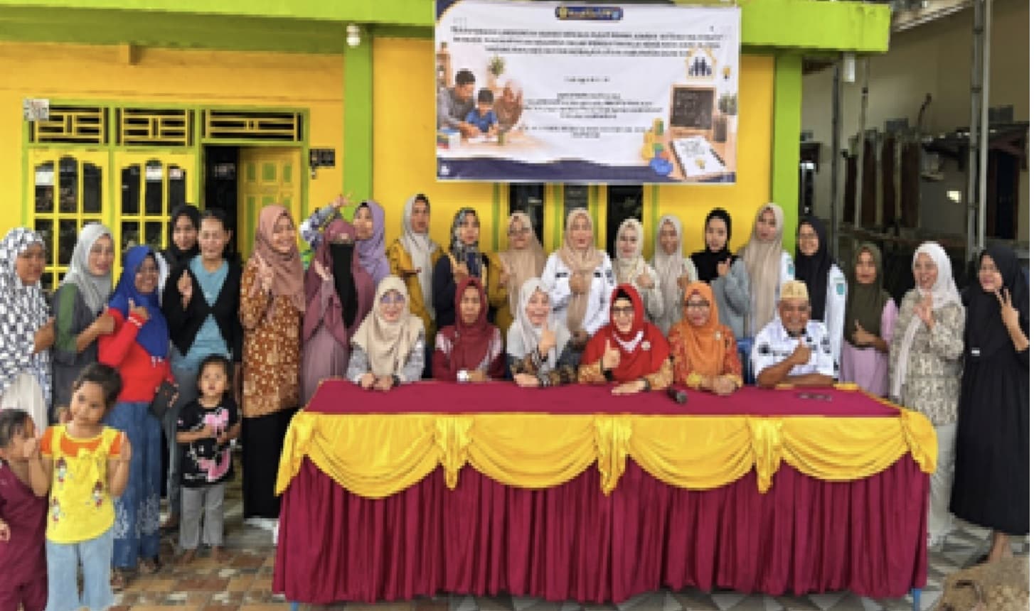 Tim Pengabdian FMIPA Unsri Dorong Rumah Menjadi Ruang Belajar Matematika Kreatif
